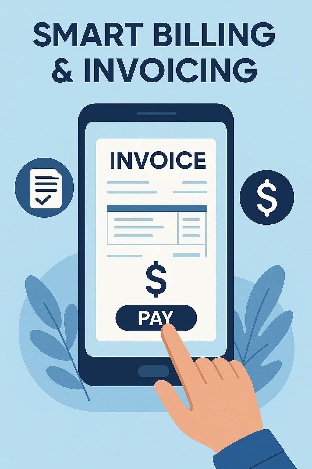 CRMJIO smart billing and invoicing feature